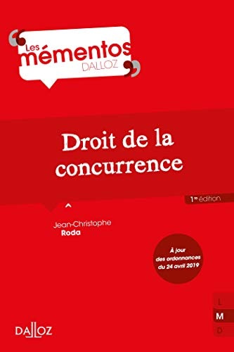 Droit de la concurrence - 1ère édition (Mémentos)