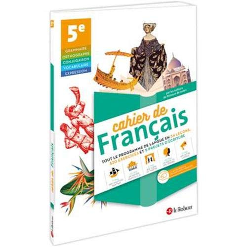 Cahier de français 5e