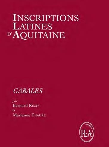 Inscriptions Latines d'Aquitaine : Gabales