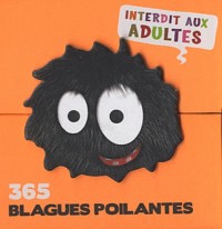 Mini calendrier - 365 blagues poilantes, interdit aux adultes !