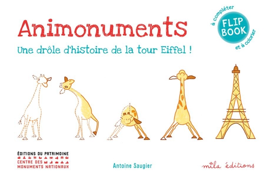Animonuments à compléter et à colorier : Une drôle d'histoire de la tour Eiffel