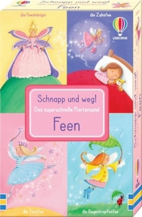 Schnapp und weg! Das superschnelle Kartenspiel: Feen: Kartenspiel-Set mit zauberhaften Feen - trainiert das Reaktionsvermögen - ab 3 Jahren