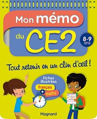 Mon Memo du CE2 8 9 Ans