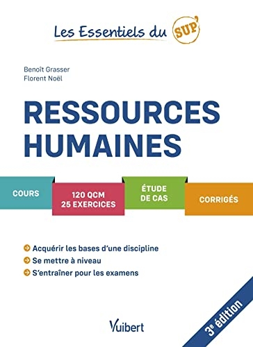 Ressources humaines: Cours - QCM - Exercices - Étude de cas - Corrigés