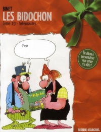 Les Bidochon, Tome 19 : Internautes : Jaquette Noël