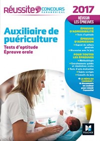 Réussite Concours Auxiliaire de Puériculture - Tests d'aptitude et épreuve orale 2017 Nº41