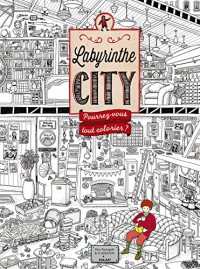 Labyrinthe City - Le coloriage