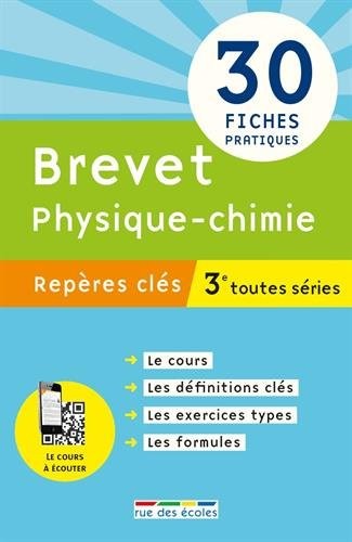 Brevet physique-chimie 3e toutes séries