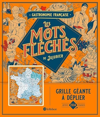 Gastronomie française - Les mots fléchés de Jujubier - Grille géante