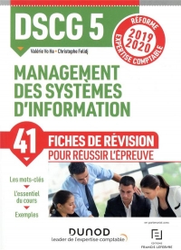 DSCG 5 Management des systèmes d'information - Fiches de révision - Réforme 2019-2020: Réforme Expertise comptable 2019-2020 (2019-2020)
