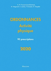 Ordonnances Activité physique - 90 prescriptions - 2020