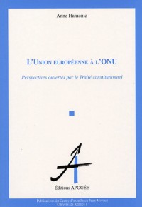L'Union Européenne à l'ONU : Perspectives ouvertes par le Traité constitutionnel