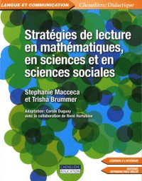 Stratégies de lecture en mathématiques, en sciences et en sciences sociales