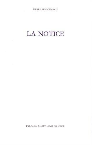 La notice