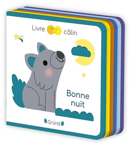Bonne nuit – Livre tout-carton avec de la feutrine à toucher – À partir de 6 mois
