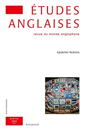 Études anglaises - N°1/2022: Epidemic Notions