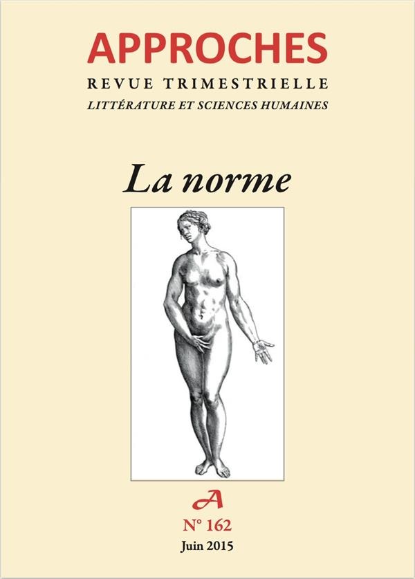 Revue Approches - 162 - la Norme