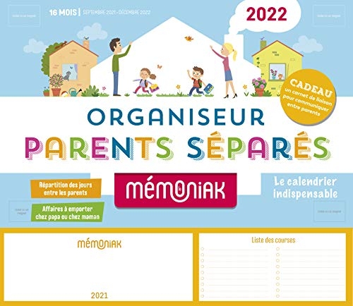 Organiseur Parents séparés Mémoniak 2021-2022