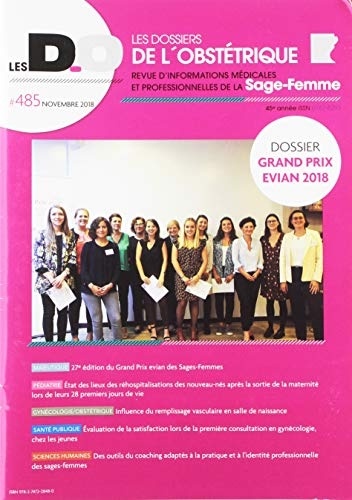 Grand Prix Evian 2018-Dossier de l'Obstetrique 485-Novembre 2018 - les Dossier de l'Obstetrique 485-
