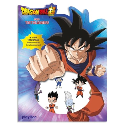 Dragon Ball Super - Mes tatouages éphémères: + de 50 tatouages