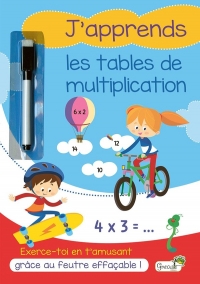 J'apprends les tables de multiplication