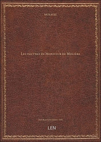 Les oeuvres de Monsieur de Molière  [édition 1682]