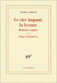 Ce vice impuni, la lecture: Domaine anglais