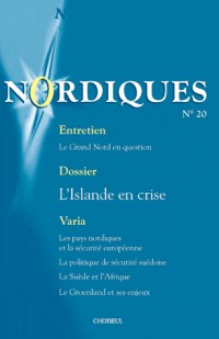 Nordiques, N° 20, automne 2009 : Islande en crise