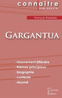 Fiche de Lecture Gargantua de François Rabelais (Analyse Littéraire de Référence)