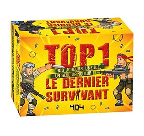 Top 1 : Le dernier survivant - Jeu de société/jeu de cartes - Dès 14 ans et adulte