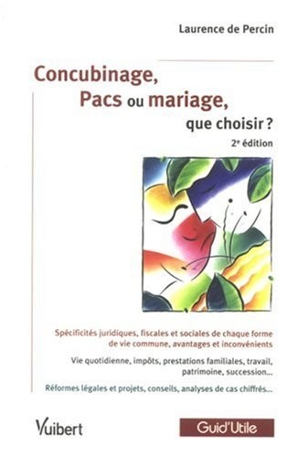 Concubinage, Pacs ou mariage, que choisir ?