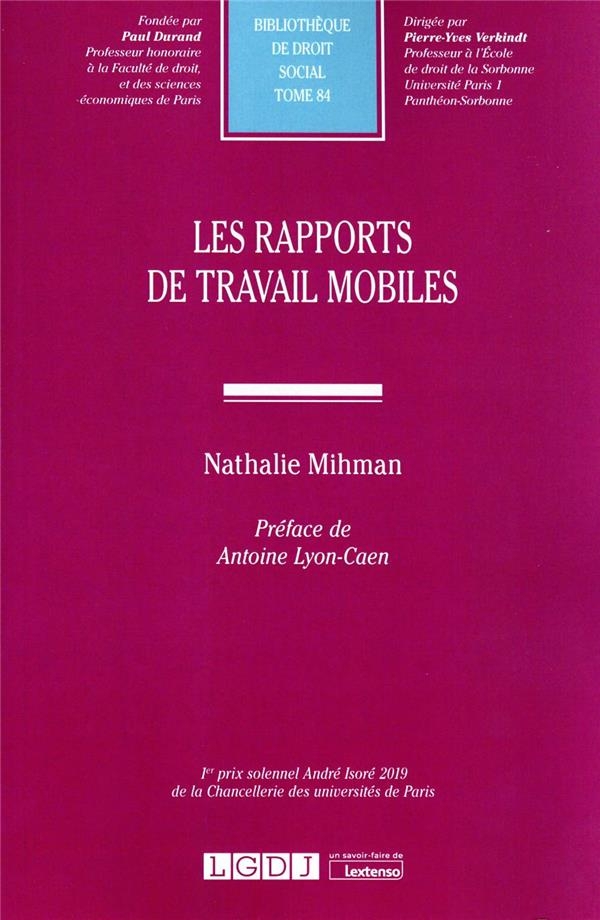 Les rapports de travail mobiles