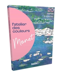 L'atelier des couleurs - Monet: 20 cartes à colorier