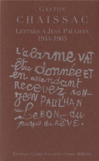 Lettres à Jean Paulhan 1944-1963