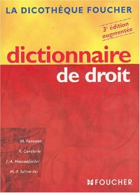 Dictionnaire de droit