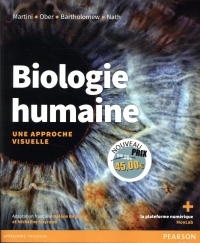 Biologie humaine : Une approche visuelle - Manuel + eText + plateforme numérique MonLab 60 mois