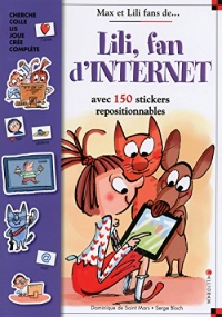 Lili, fan d'internet - Livre stickers