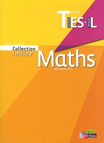 MATHS INDICE TERM ES/L MANUEL