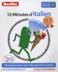 10 minutes d'italien - Niveau 2 intermédiaire (CD audio inclus)