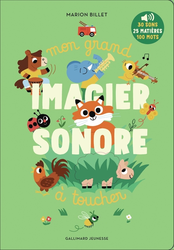 Mon grand imagier sonore à toucher (hors-série)