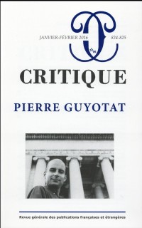 Critique 824 825 Pierre Guyotat