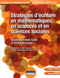 Stratégies d'écriture en mathématiques, en sciences et en sciences sociales (1Cédérom)