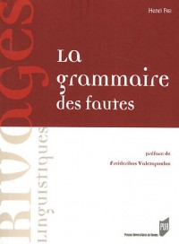 La grammaire des fautes