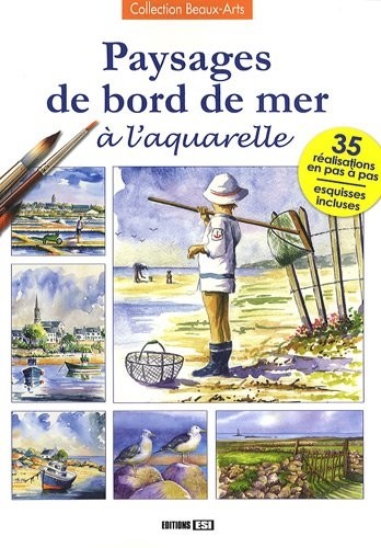 Paysages de bord de mer à l'aquarelle