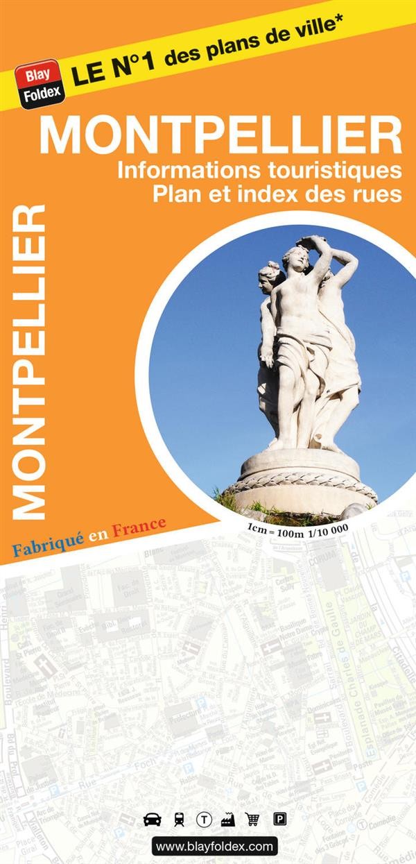 Montpellier : 1/10 000, avec livret