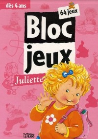 Bloc jeux Juliette - Dès 4 ans