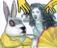 Alice au Pays des merveilles et De l'autre côté du miroir de Lewis Carroll illustrés par Pat Andrea