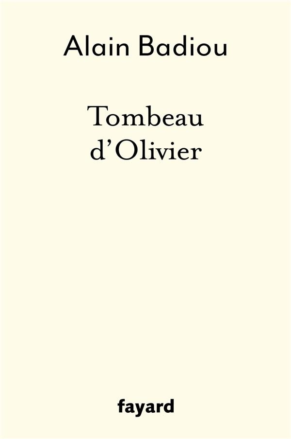 Tombeau d'Olivier