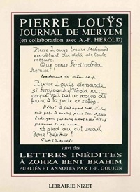 Journal de Meryem (1894): Suivi des Lettres inédites à Zohra bent Brahim (1897-1899)