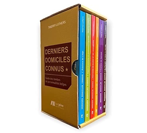 Coffret Derniers Domiciles Connus: Guides des tombes de personnalités belges
